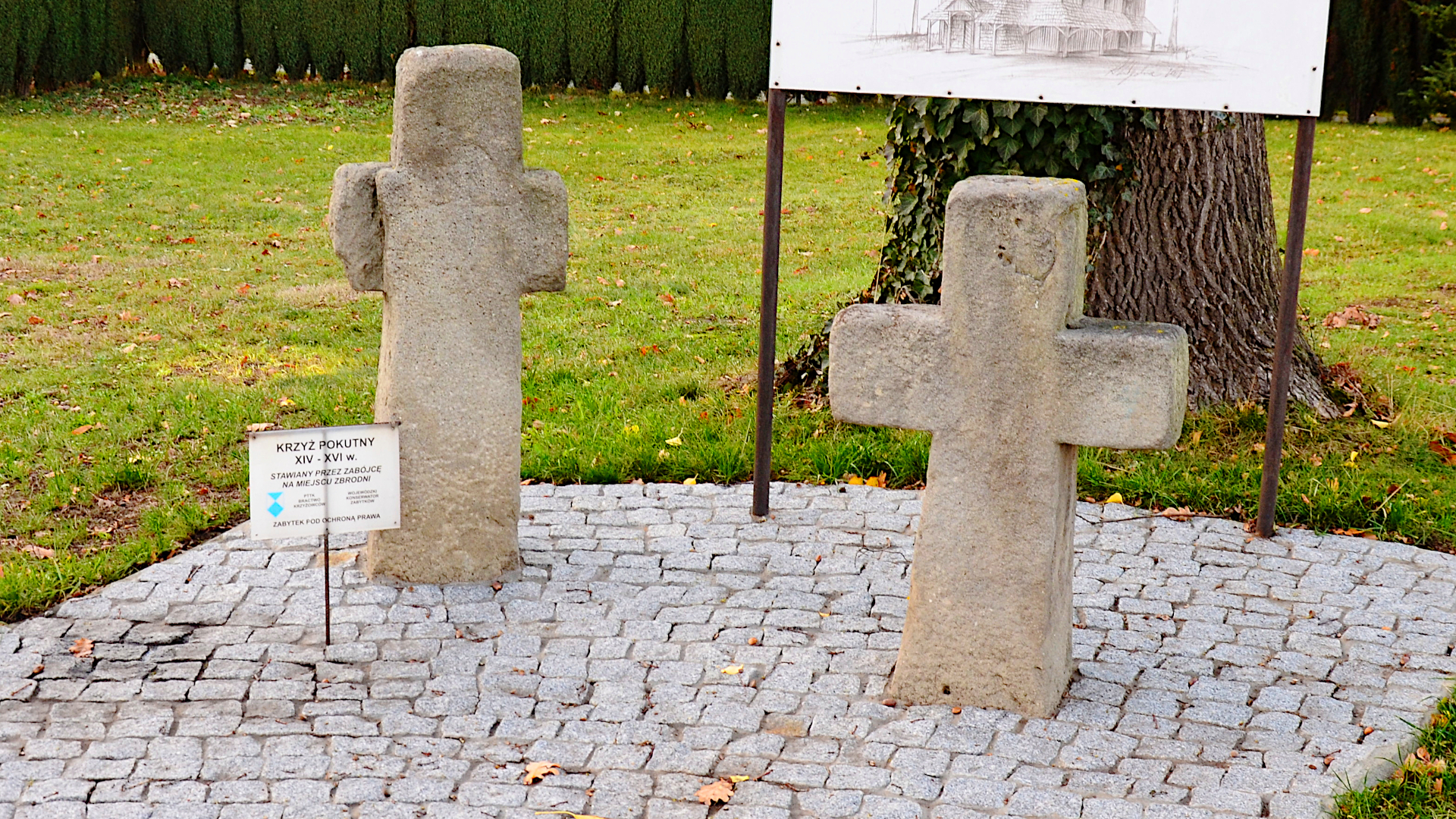 Kamienne krzyże w Studzionce